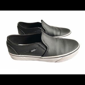 Vans Classic Slip-On Perf Leather Sneaker